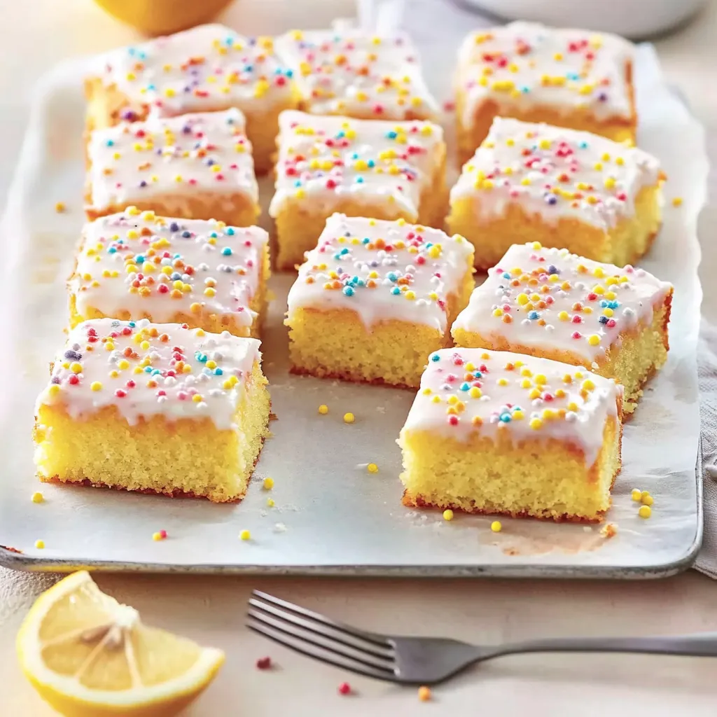 Sheet Pan Lemon Cake - Juicy and Simple