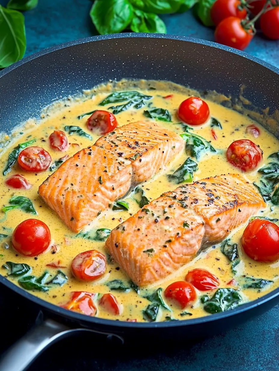 Salmon in Parmesan Sauce with Coconut Rice – Exotic and Creamy