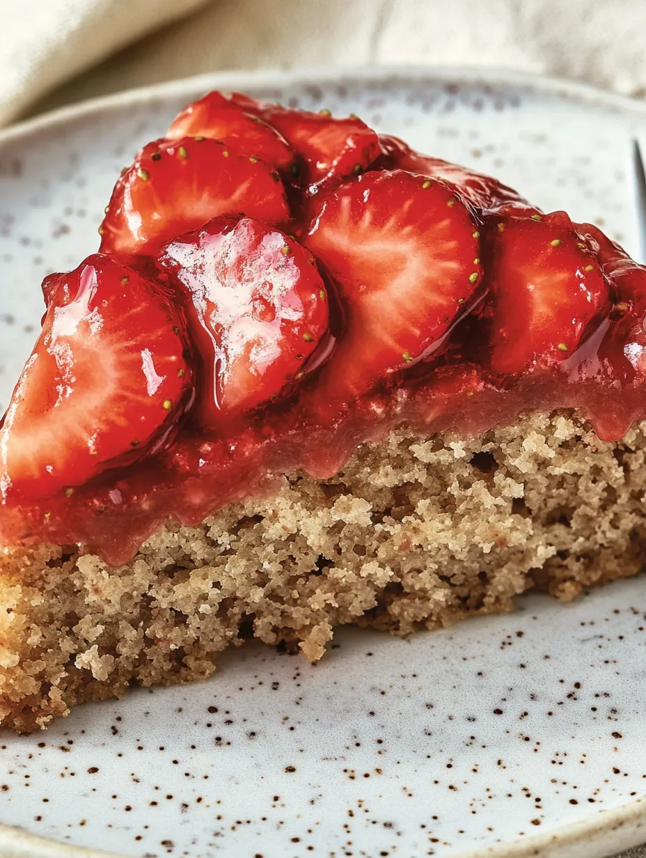 Almond Cake with Strawberries – Gluten-Free and Heavenly