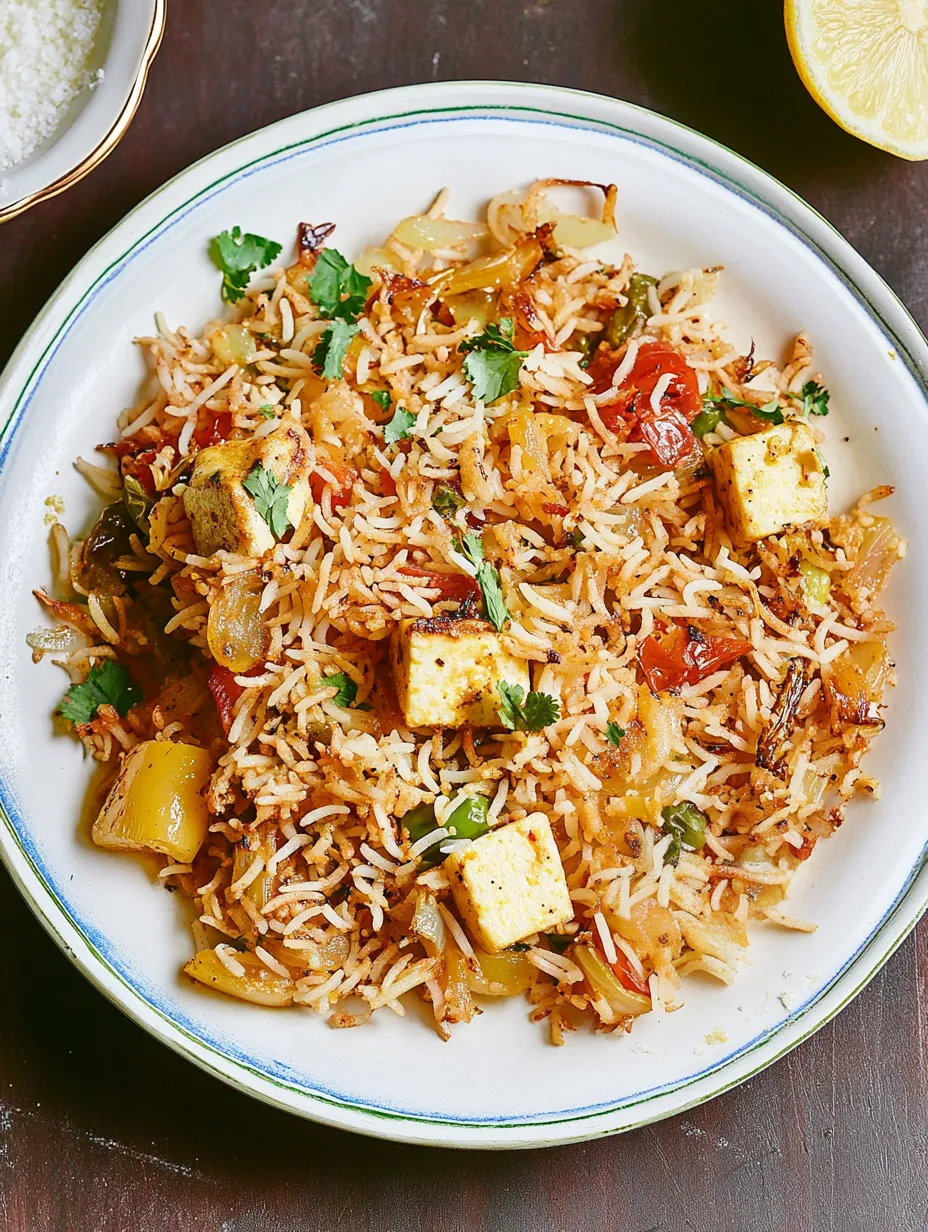 Vegetable Biryani with Saffron and Paneer – Aromatic and Delicious