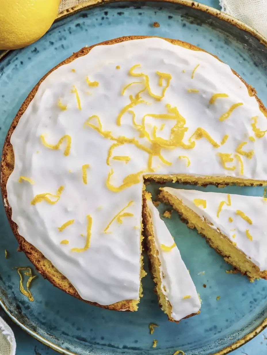 Sicilian Lemon Cake – Fresh and Fragrant