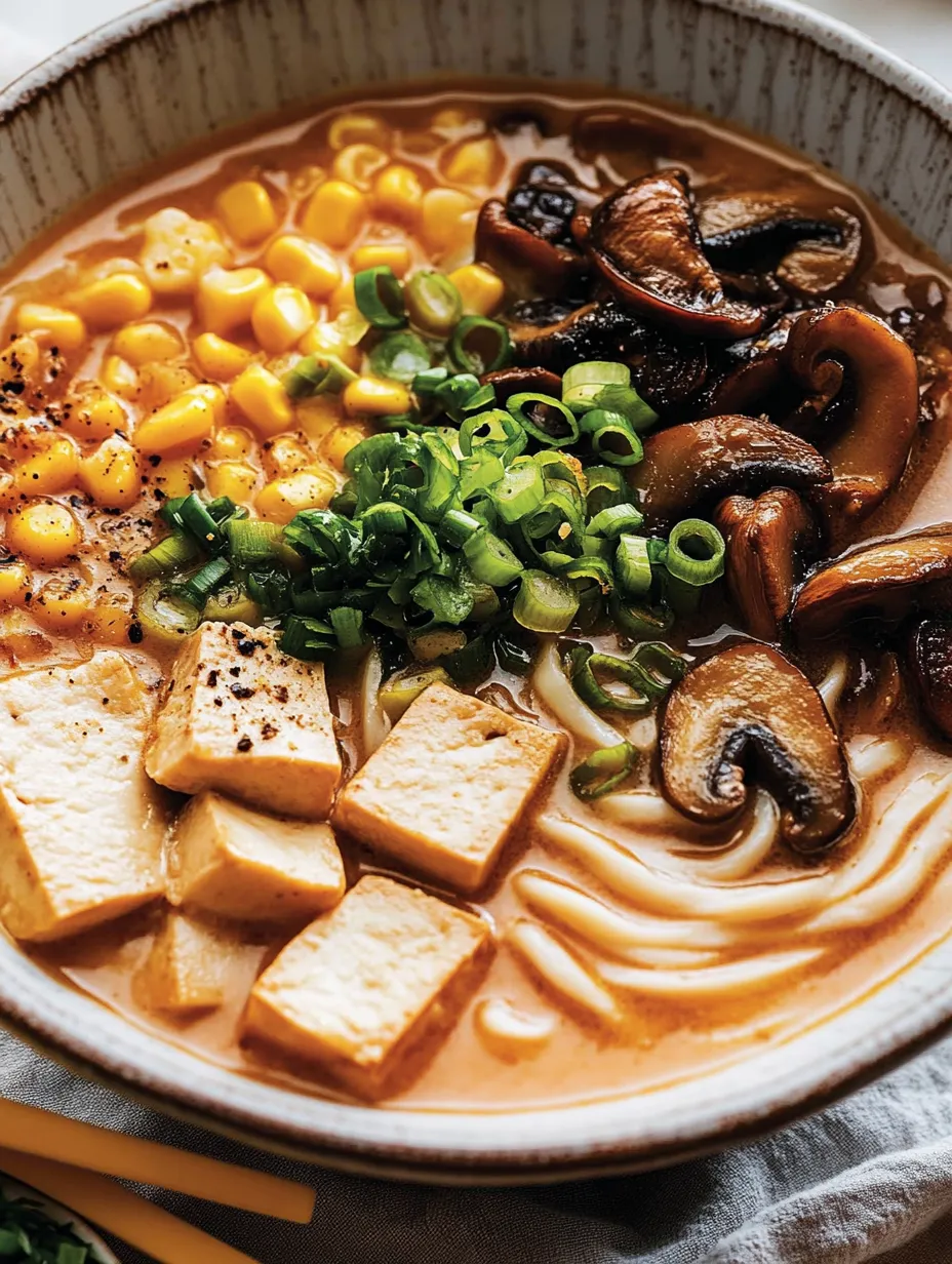 Vegan Tantanmen – Creamy, Spicy and Delicious