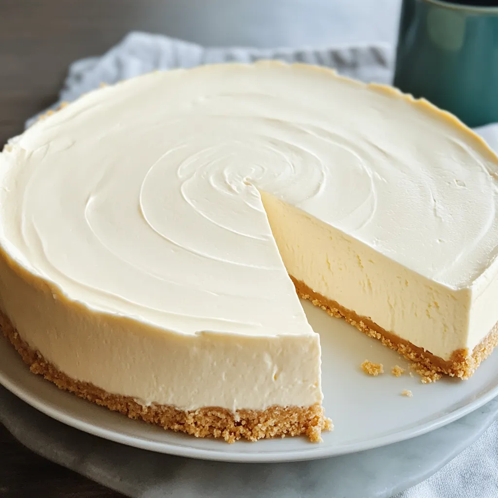 No-Bake New York Cheesecake