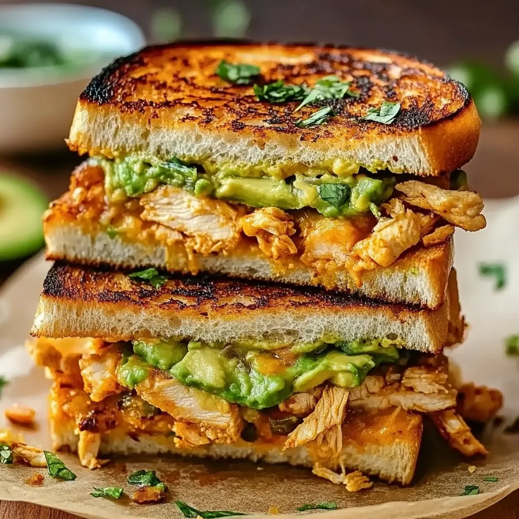 Toasty Chicken & Avocado Melt