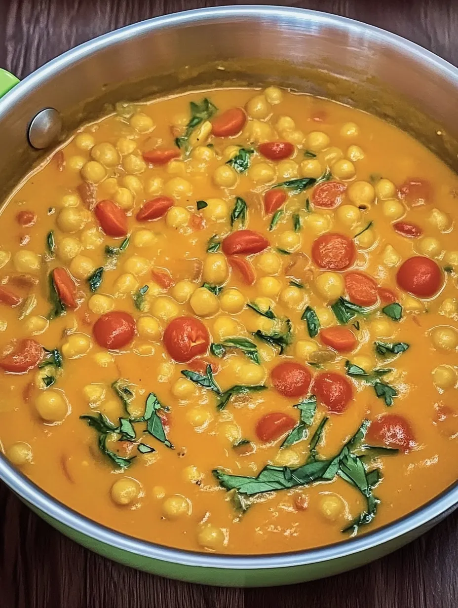 Quick Chickpea Curry – Aromatic and Simple