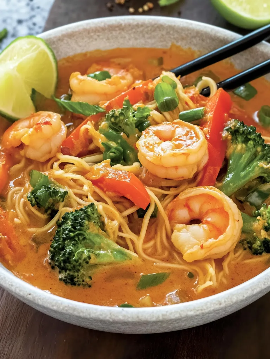 Ramen with Shrimp – Super Quick and Aromatic