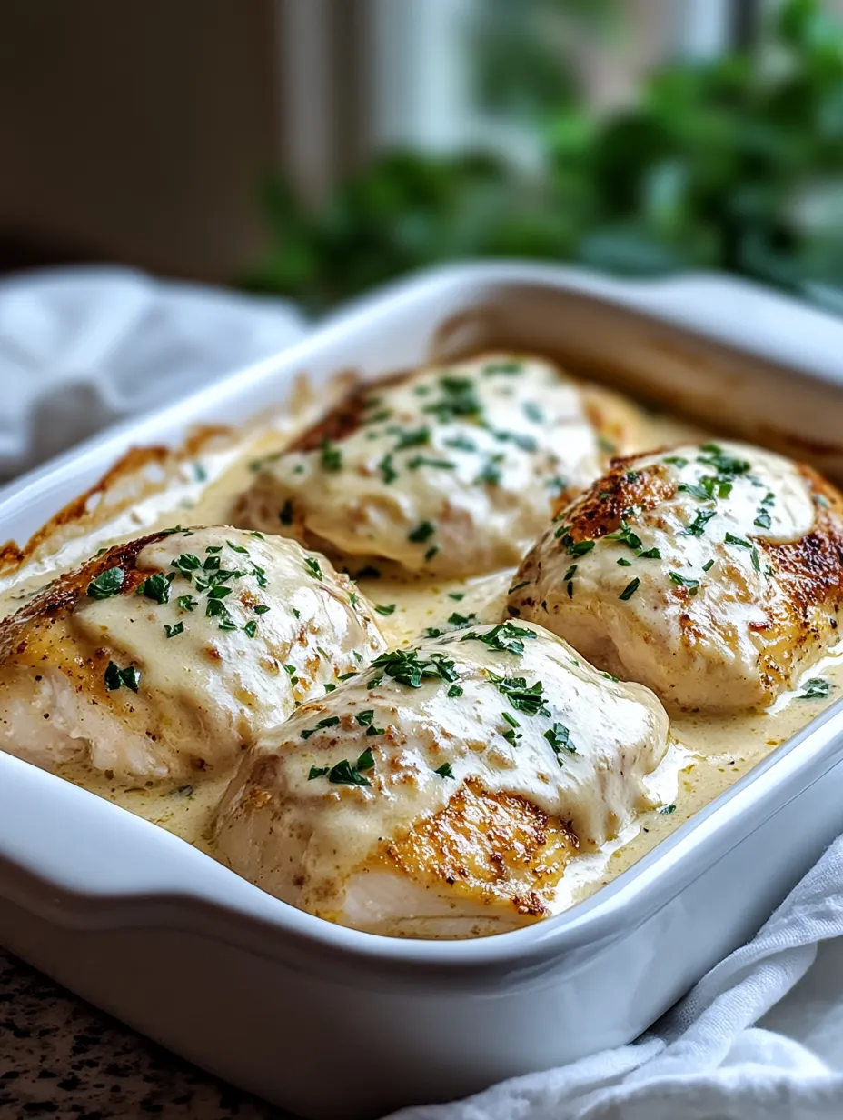 Creamy Baked Cream Cheese Chicken