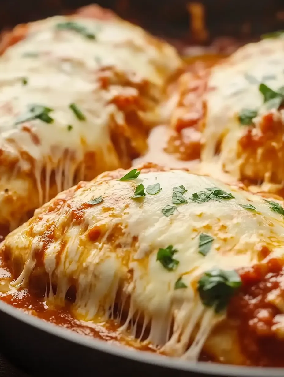 Cheesy Mozzarella Chicken Bake