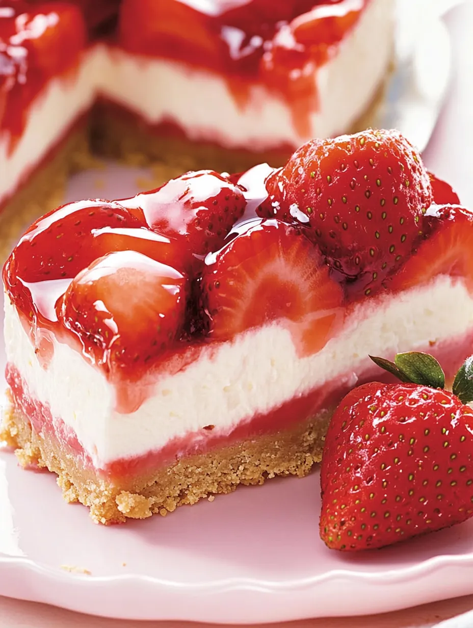 No-Bake Strawberry Cake – Fresh, Creamy and Simple