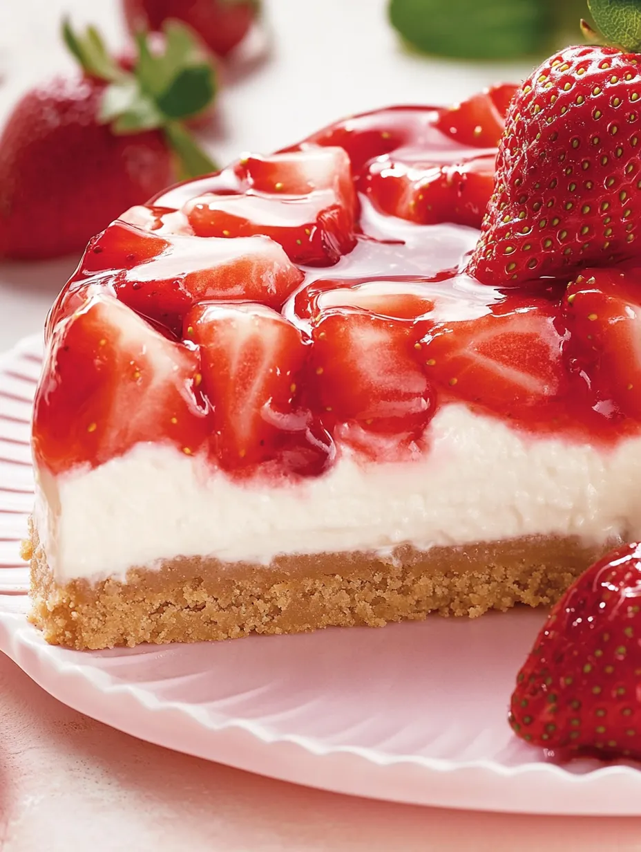 No-Bake Strawberry Cake – Quick, Fruity and Delicious
