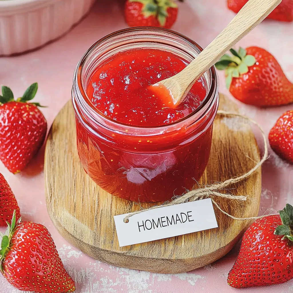 Strawberry Jam - Easy Homemade