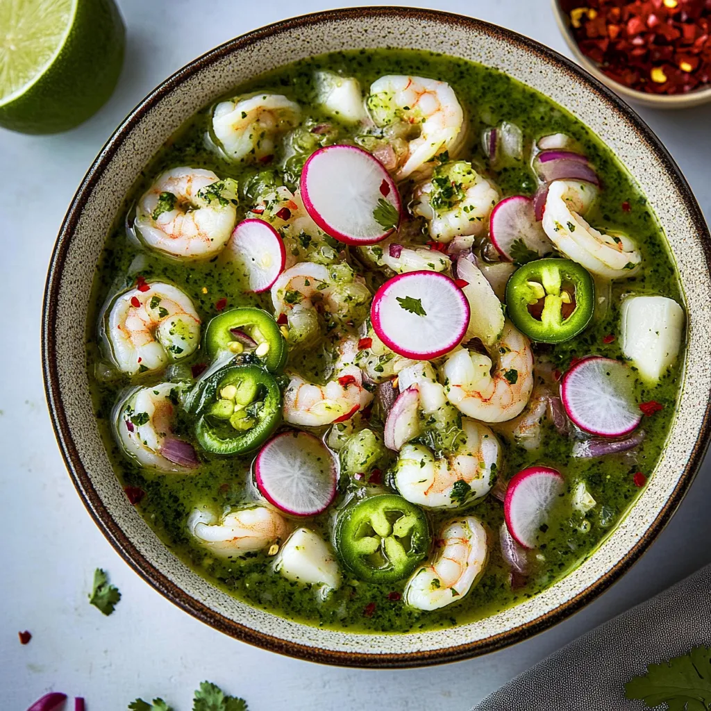 Spicy Aguachile – Mexican Shrimp Ceviche