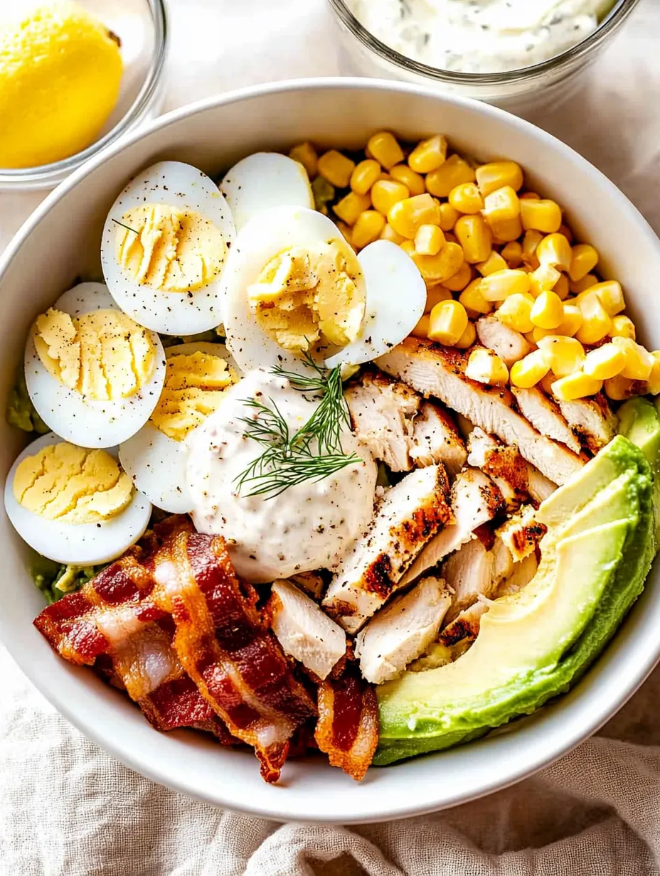 Creamy Avocado Chicken Egg Salad