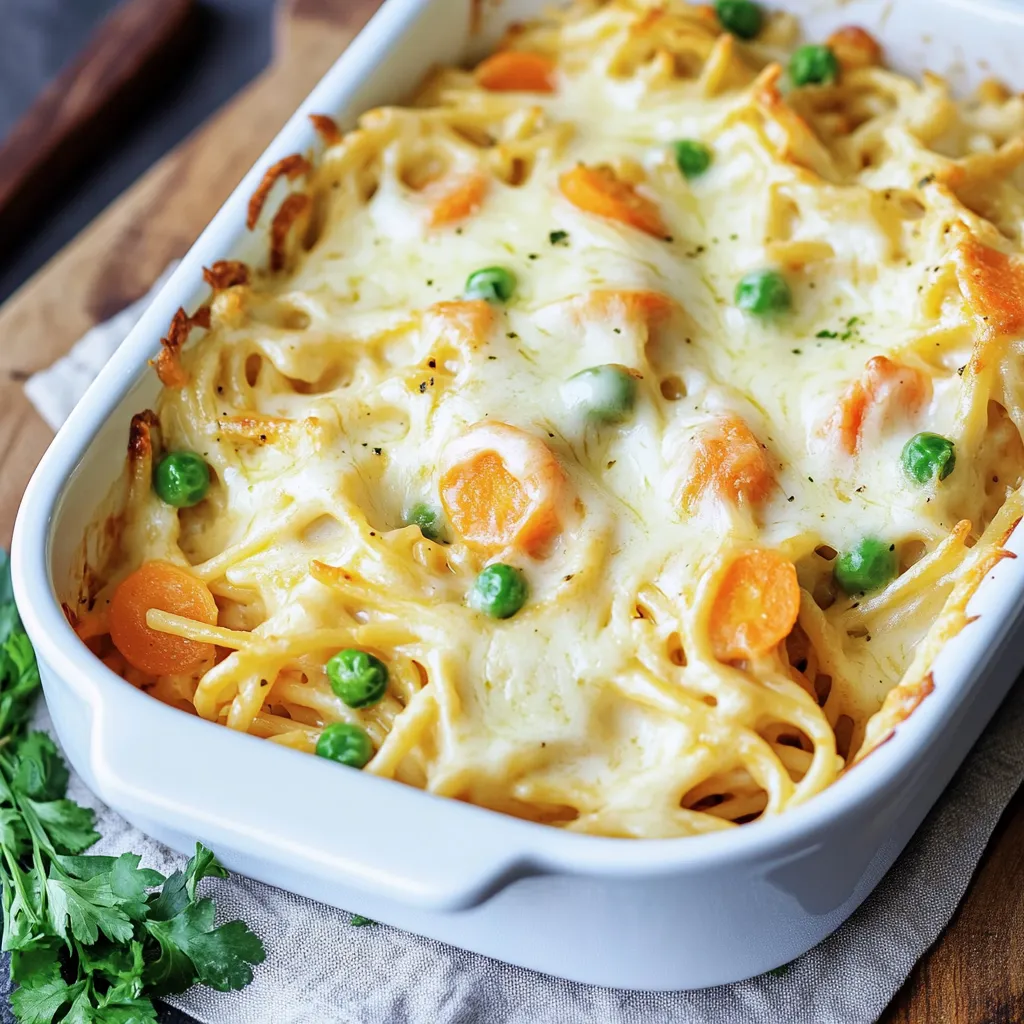 Spaghetti Casserole - Quickly Made