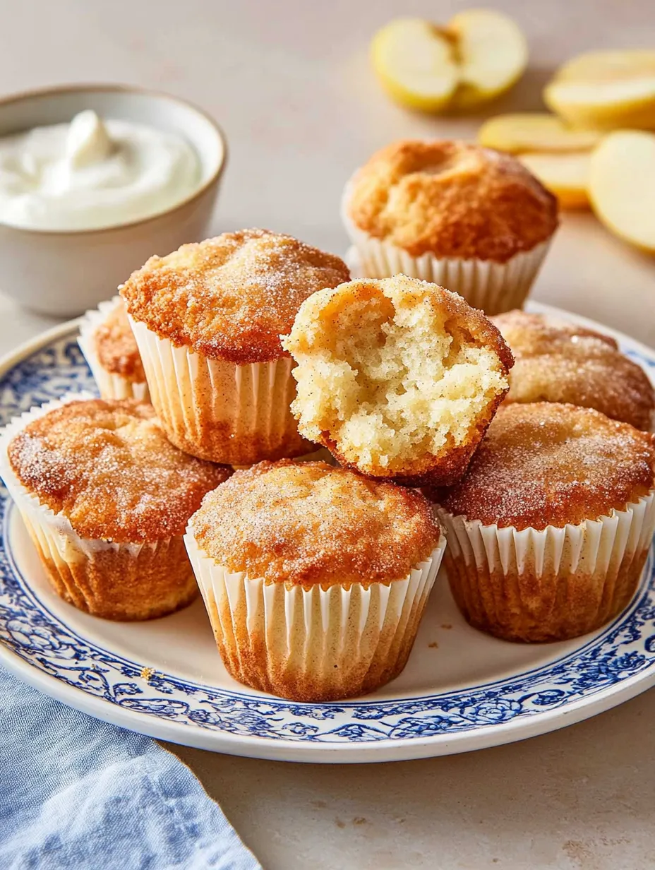 Apple Muffins with Yogurt – Fruity, Light and Delicious