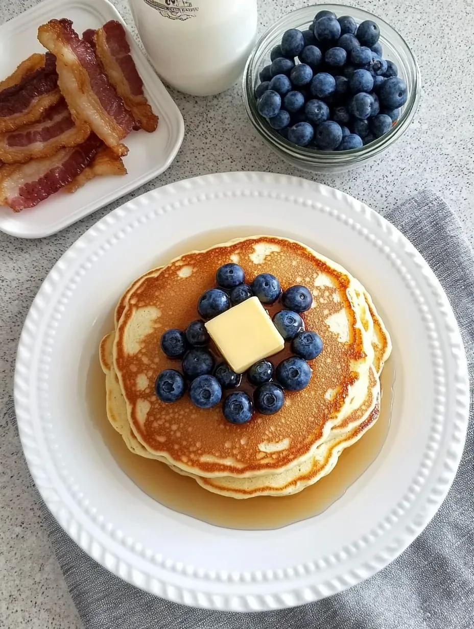 Fluffy & Easy Homemade Pancakes