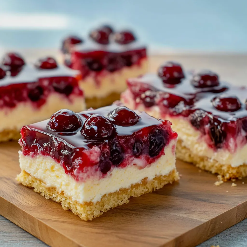 Cherry Cake with Pudding - Super Delicious Sour Cream Cake from the Baking Sheet