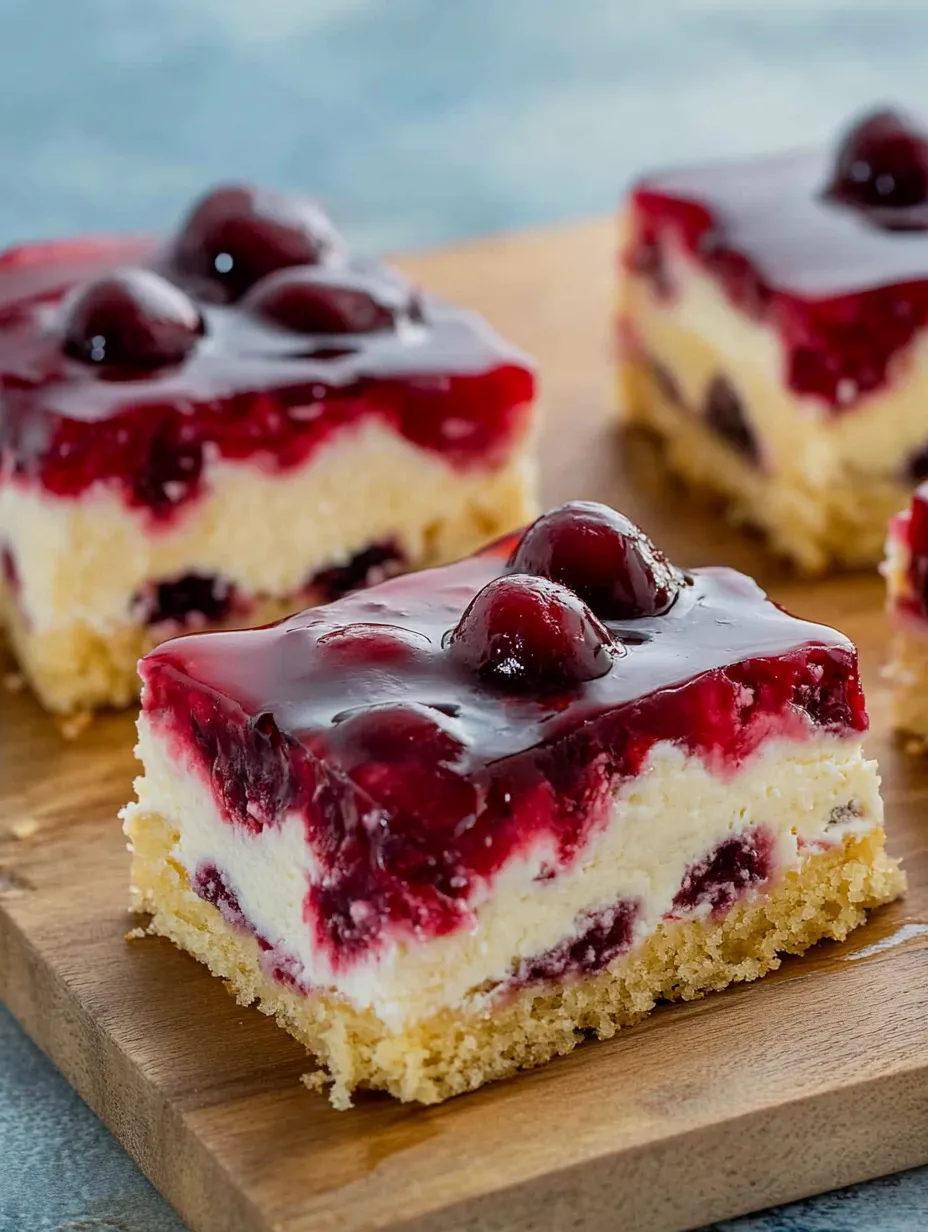 Cherry Cake with Pudding – Creamy Sour Cream Sheet Cake