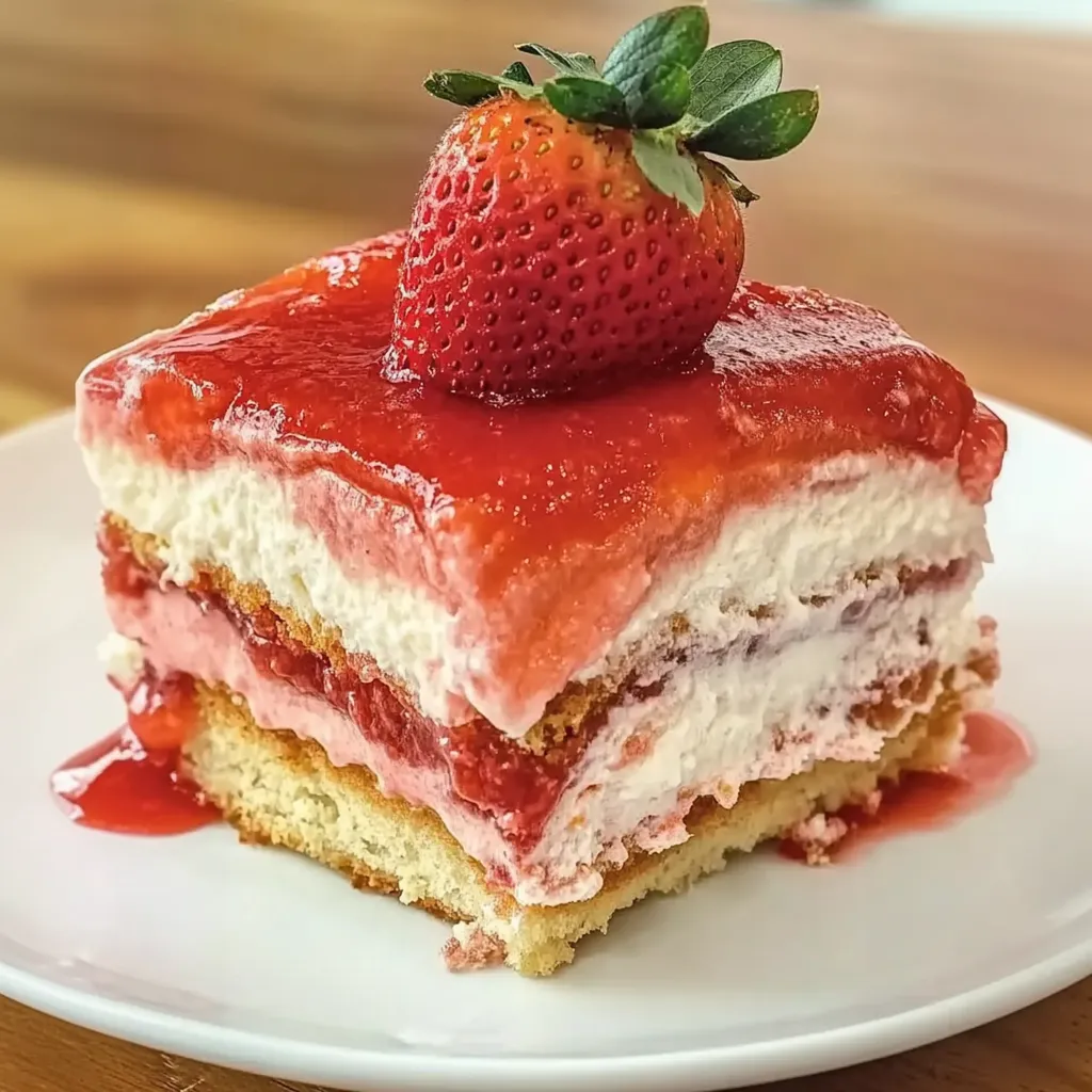 Strawberry Tiramisu - Simple Recipe
