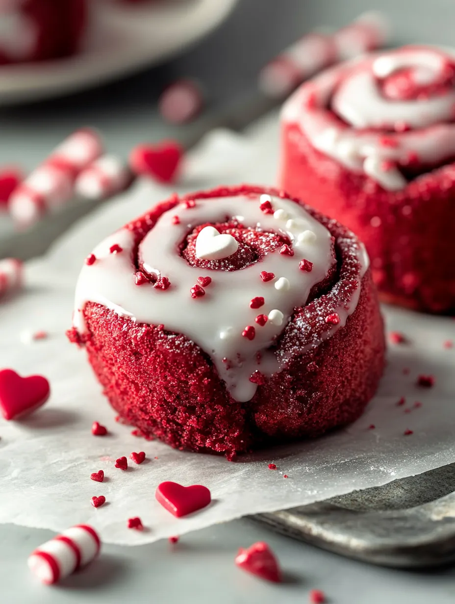 Red Velvet Cinnamon Rolls – A Sweet Valentine’s Day Treat!