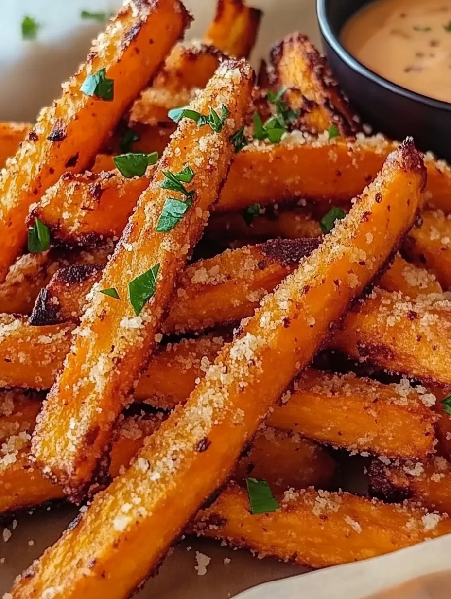 Crunchy & Crispy Oven-Baked Sweet Potato Fries