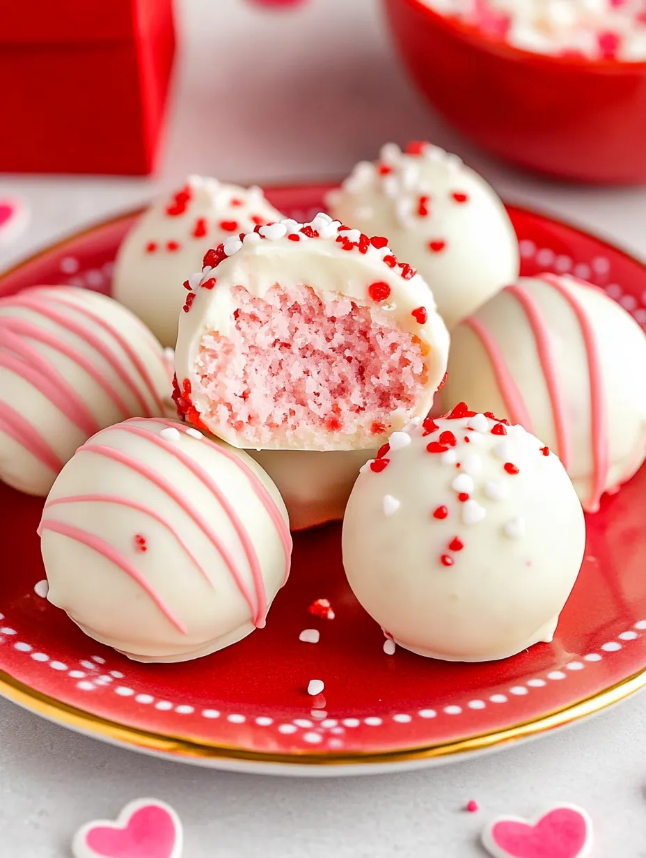 Easy No-Bake Strawberry Cake Balls – Bite-Sized Delight!