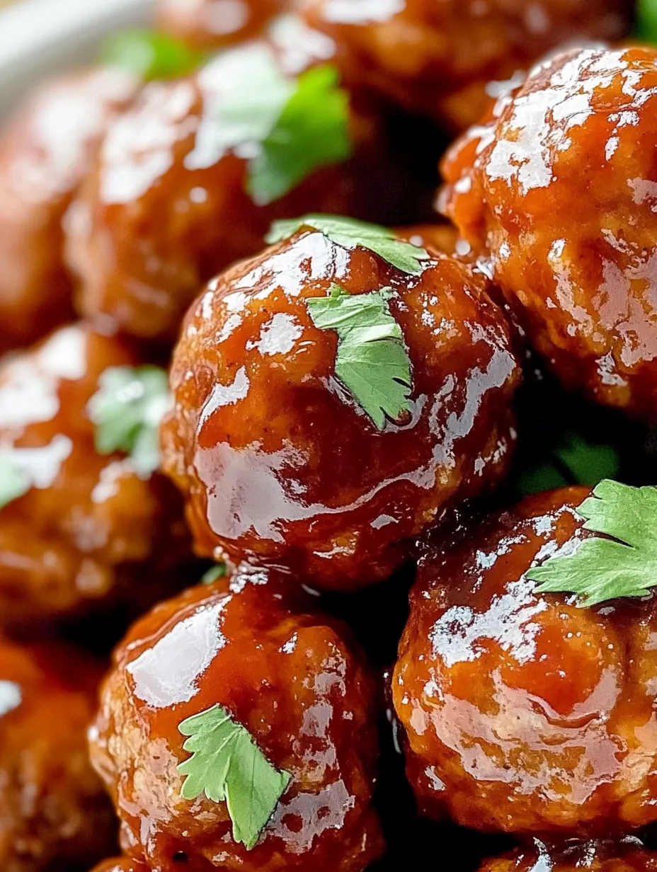 Crockpot Honey BBQ Meatballs – Easy & Flavorful!