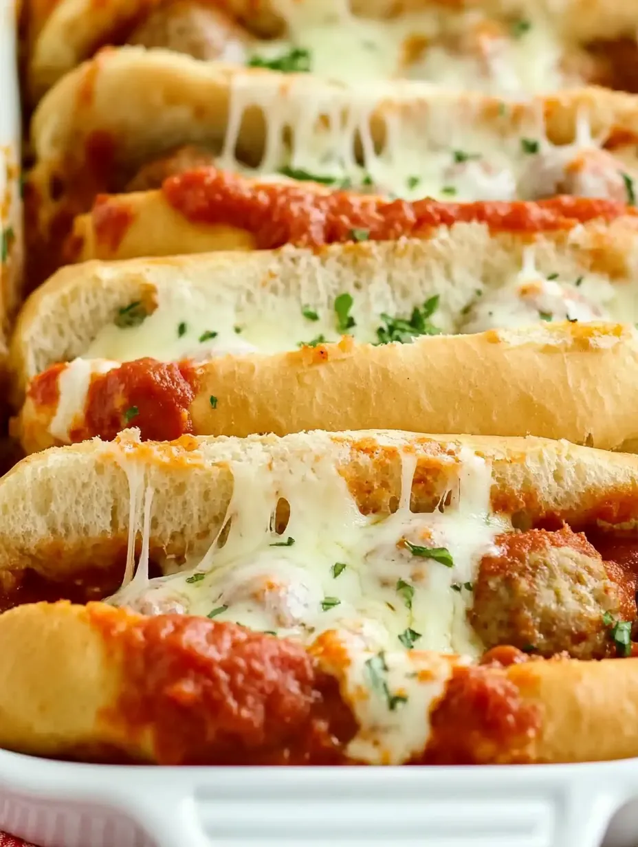 Classic Meatball Subs – Saucy, Cheesy & Toasted!