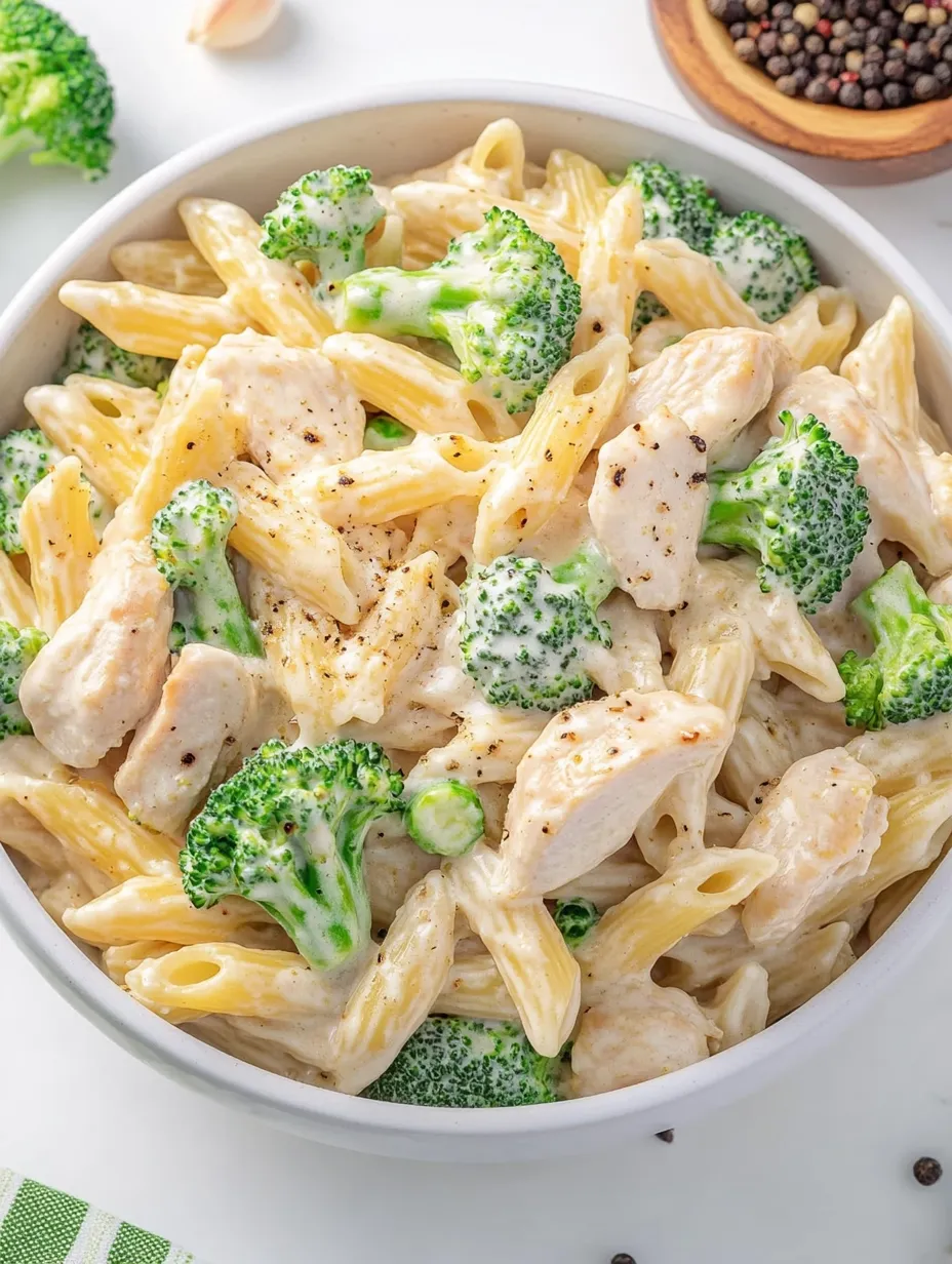 Creamy Chicken and Broccoli Pasta – Quick & Delicious!