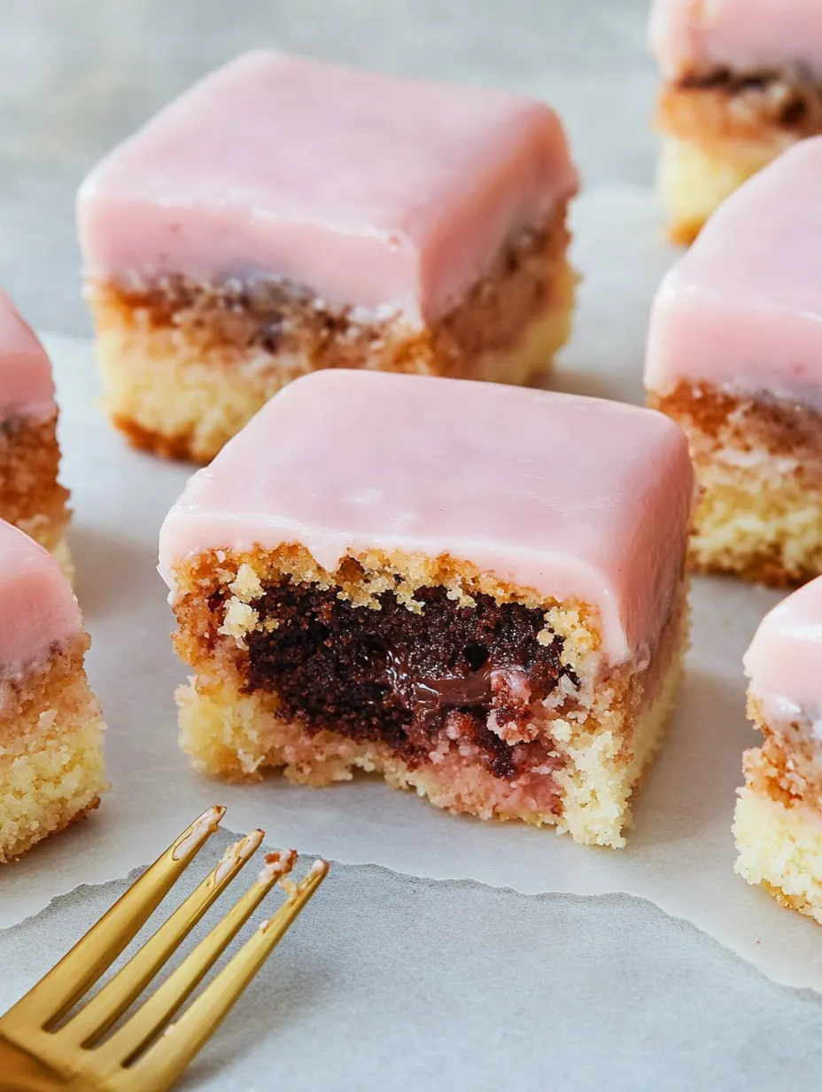 Punschkrapfen – Austrian Sweet Treat with Rum and Glaze