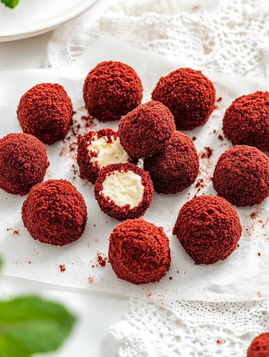 Velvety Red Velvet Cheesecake Bites – Rich & Creamy!