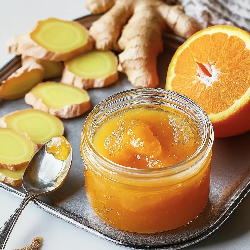 Orange Ginger Marmalade