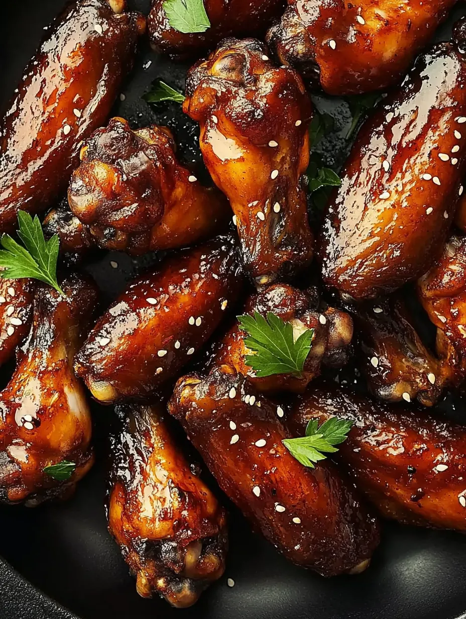 Sticky Sweet & Spicy Chicken Wings – Bold & Flavorful!