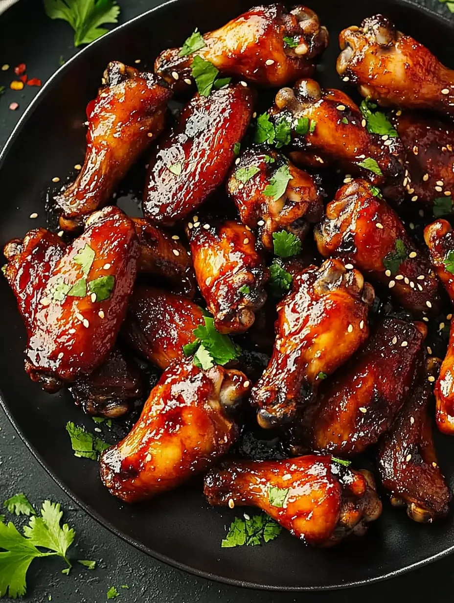 Glazed Sweet & Spicy Chicken Wings – Crispy & Addictive!