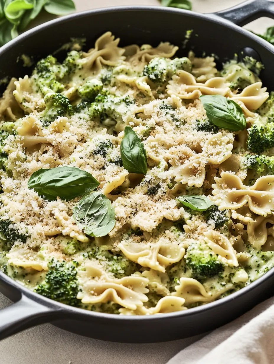 Creamy Broccoli Pasta - Quick, Easy & Delicious!