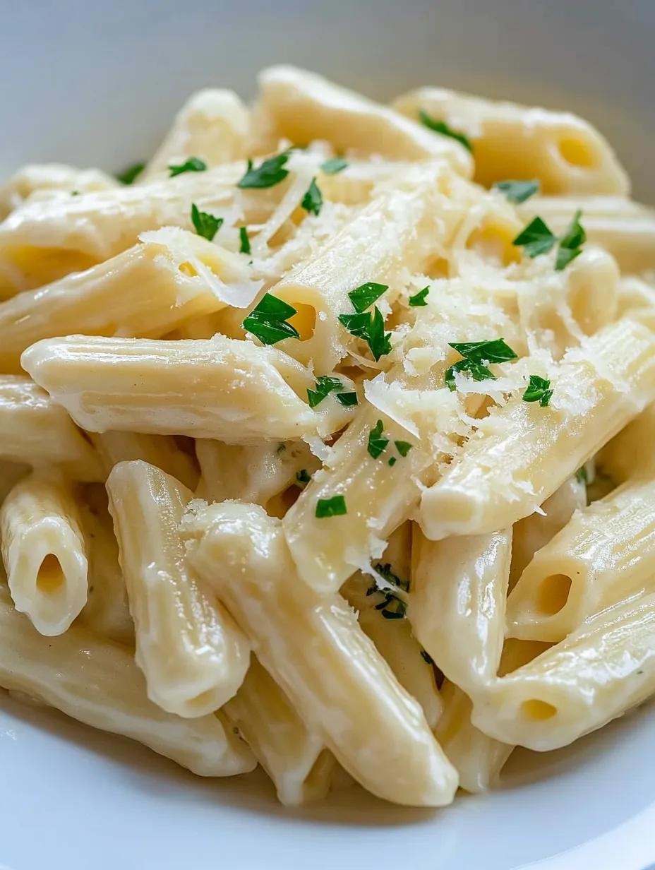Quick Creamy Garlic Pasta - In Just 20 Minutes!