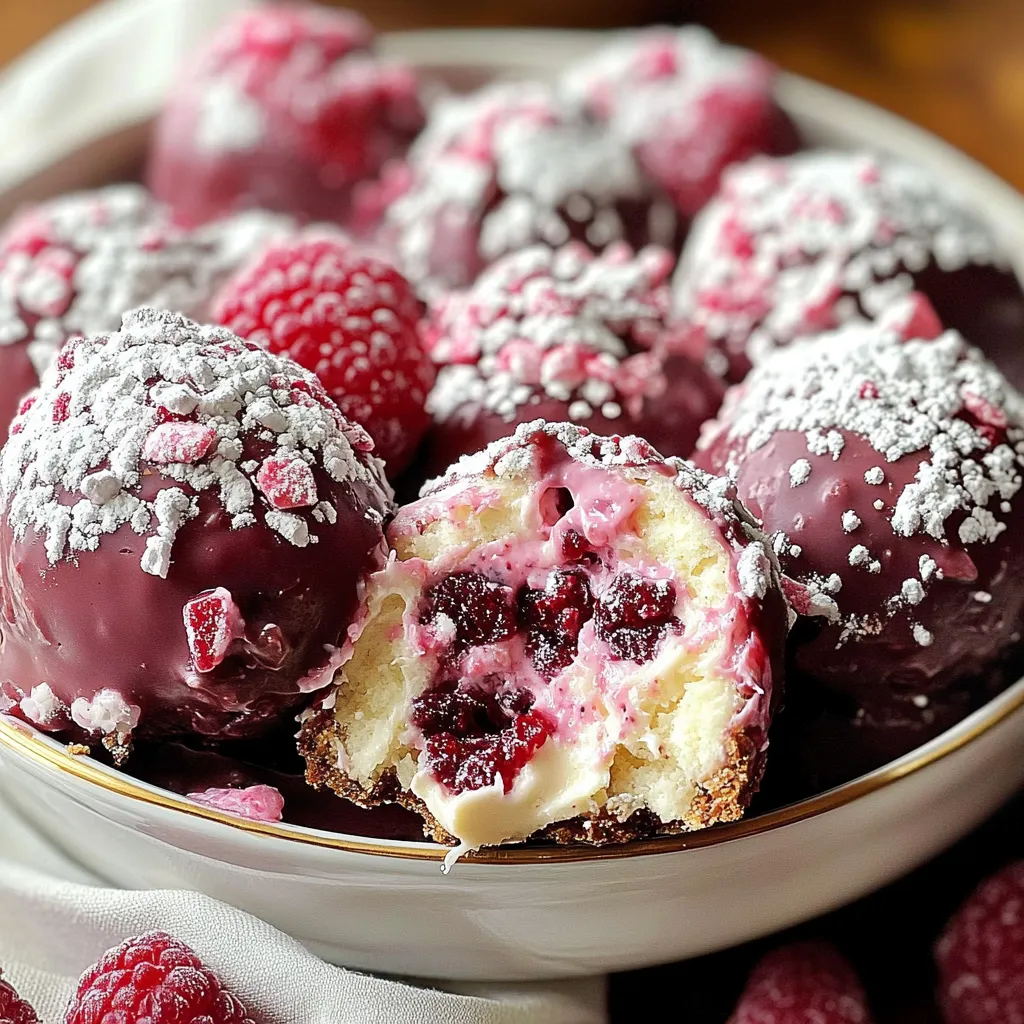 Himbeer-Käsekuchen-Pralinen – Ein himmlisches Dessert für jede Gelegenheit