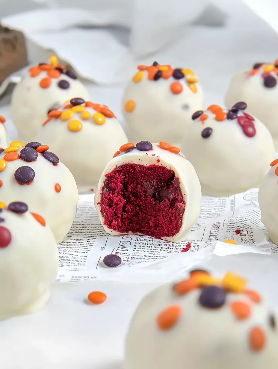 Red Velvet Cake Balls - Small Treats to Fall in Love With