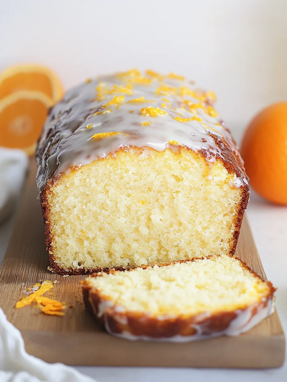 Light and Fluffy Yogurt Orange Cake