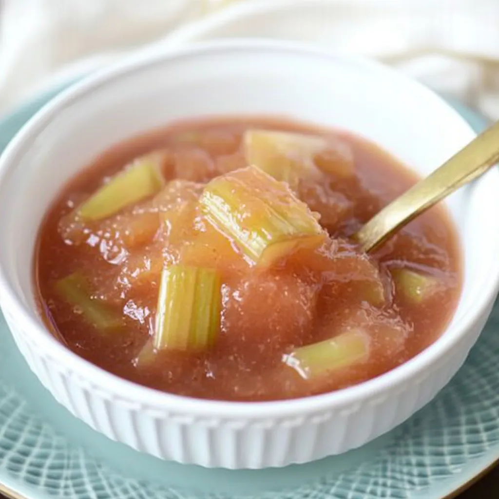 Simple Rhubarb Compote
