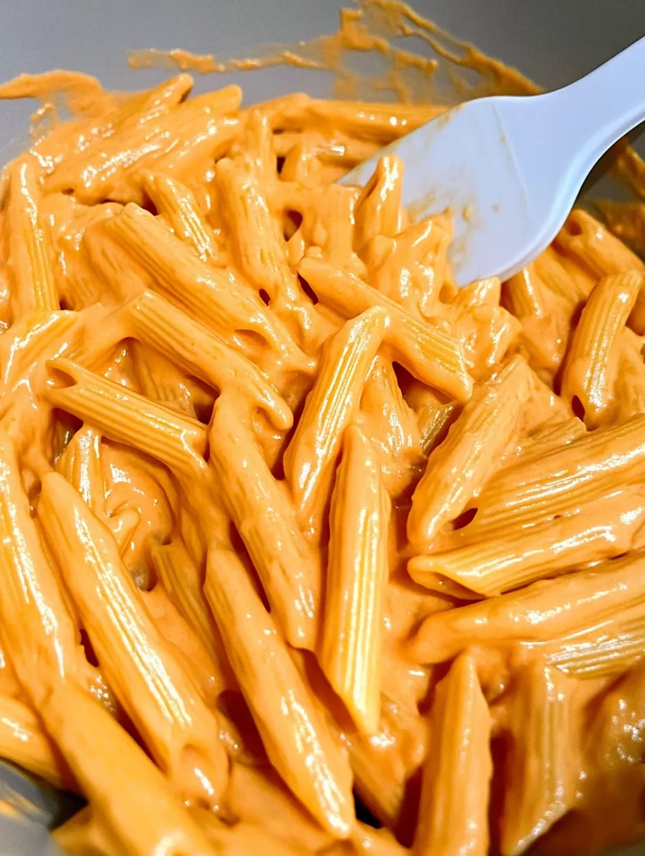 Protein-Packed Creamy Red Pepper Pasta