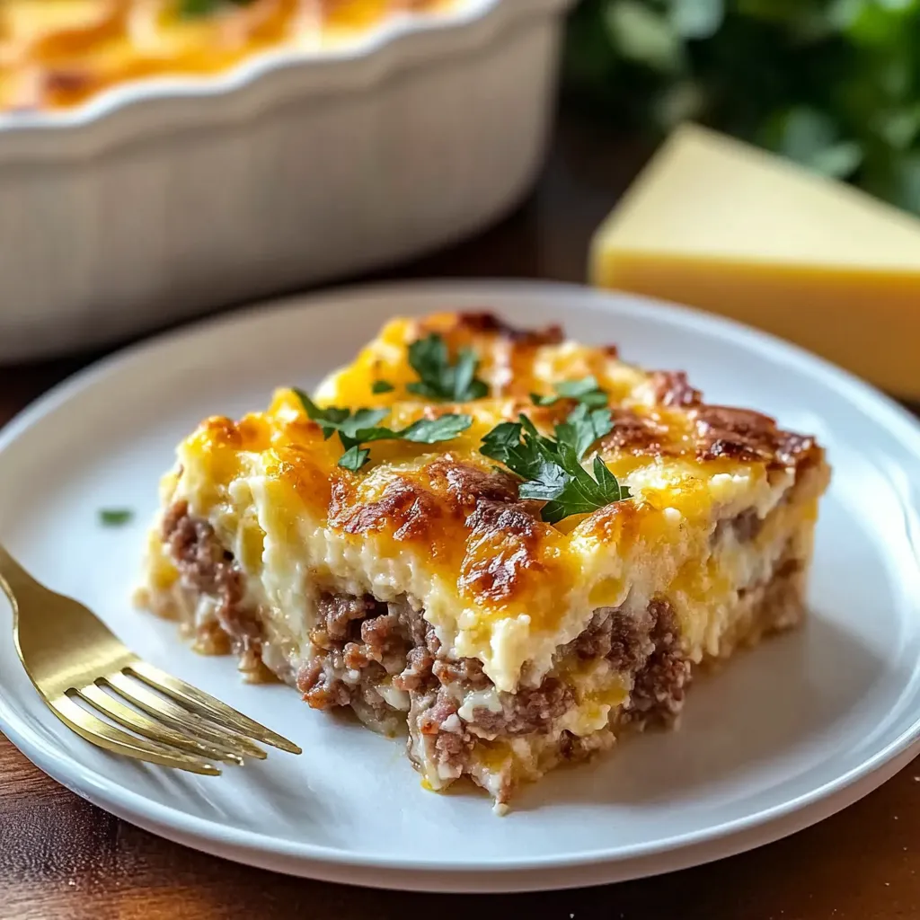 Easy Sausage and Egg Casserole