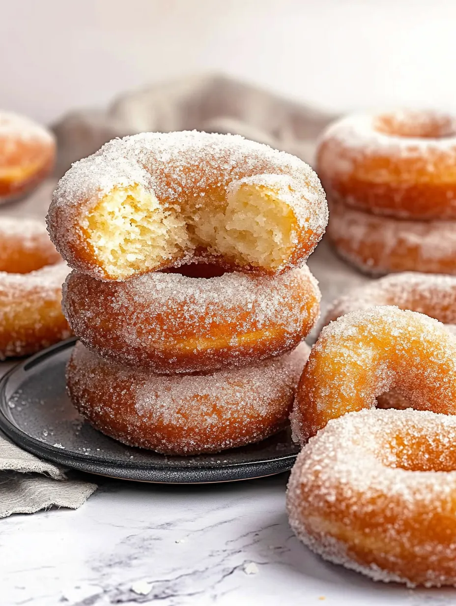 Classic Sugary Donuts