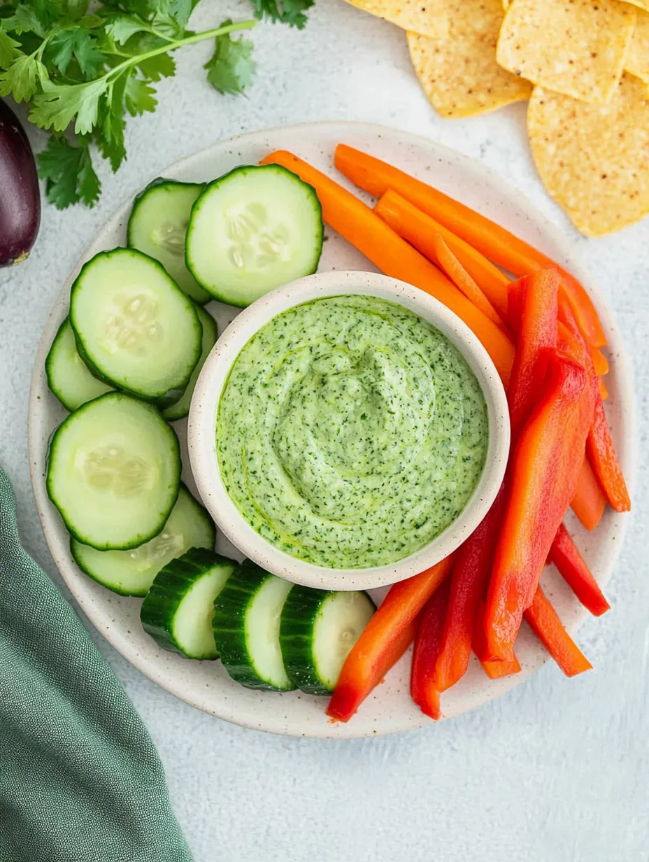 Creamy Homemade Green Goddess Dressing