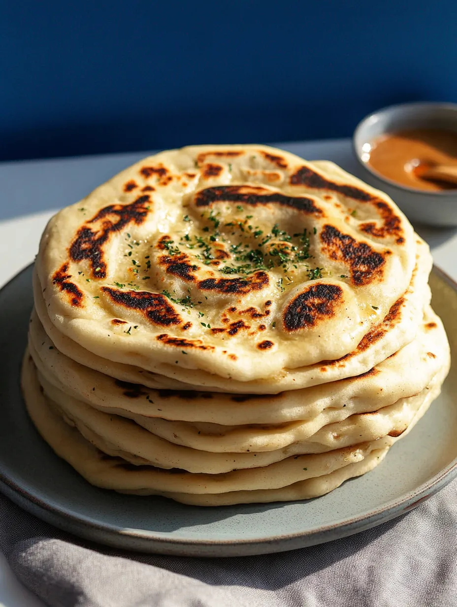 Restaurant-Style Homemade Naan