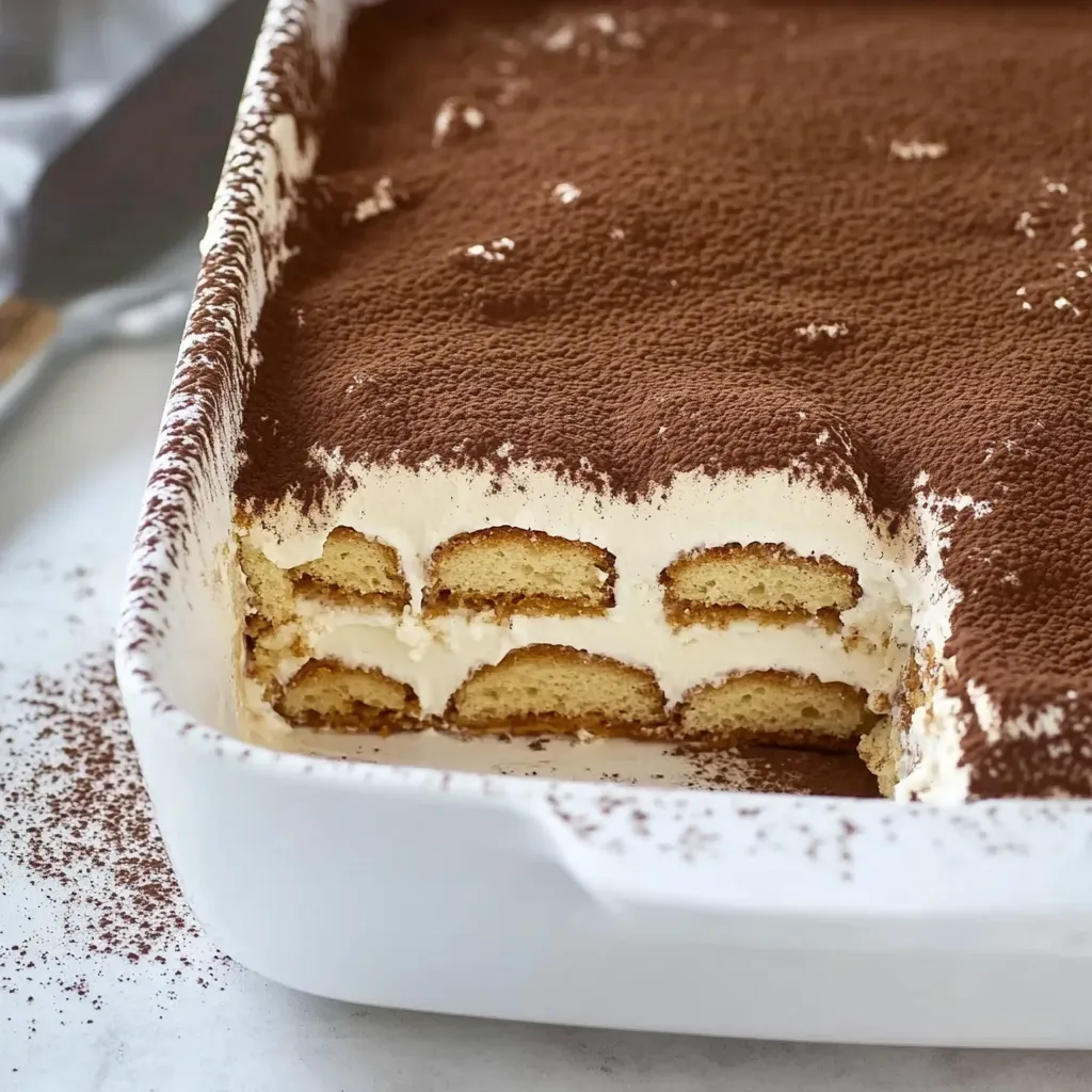 Tiramisu without Egg & Alcohol - Quick Recipe