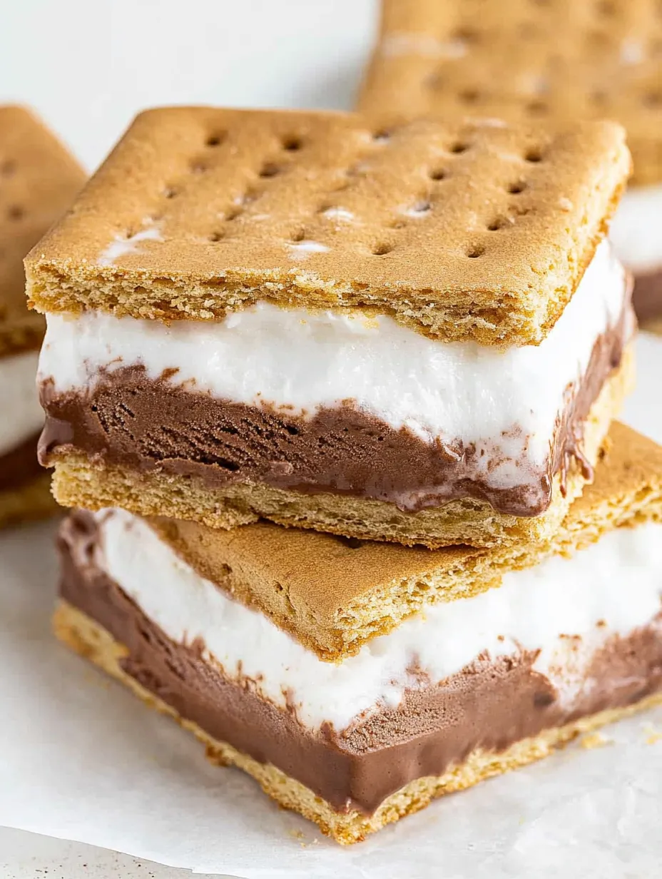 Layered Frozen S’mores Delight