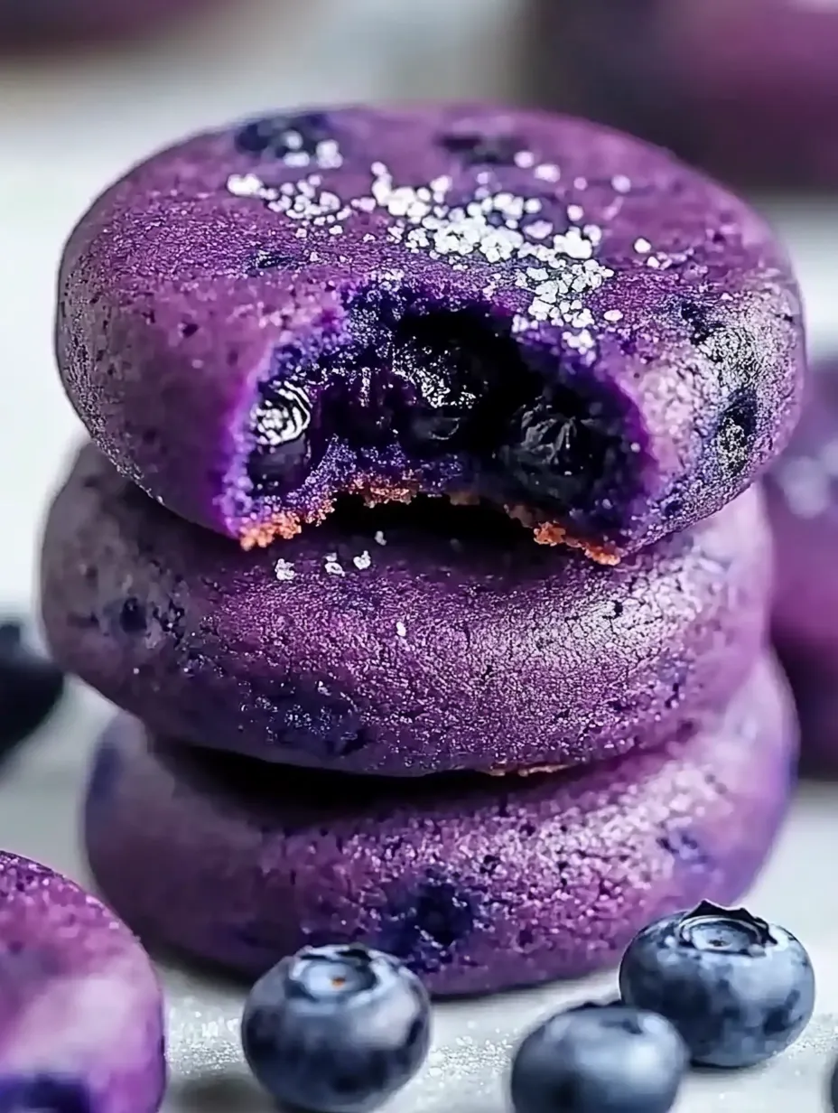 Soft & Chewy Blueberry Bliss Cookies