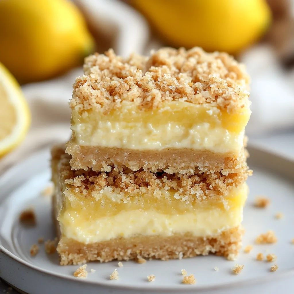 Lemon Crumb Bars