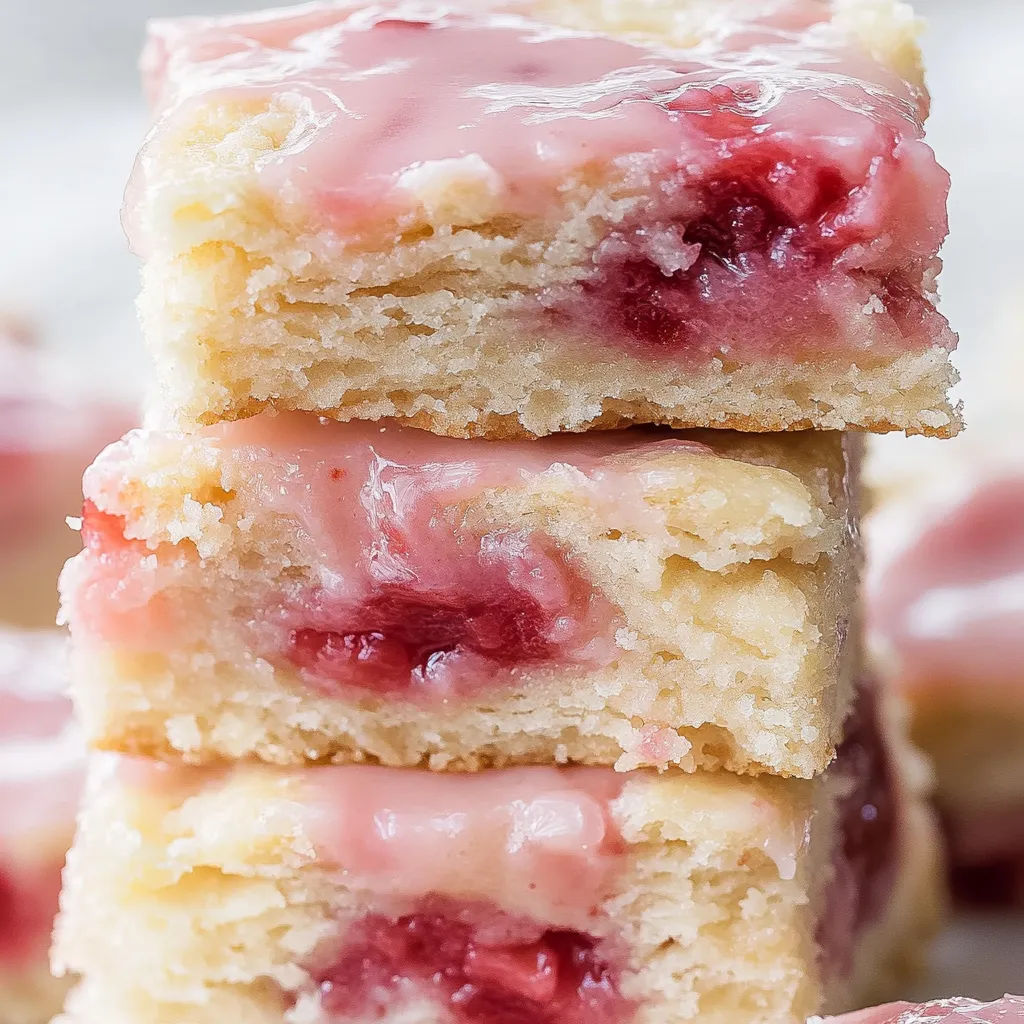 Zesty Strawberry Lemon Bars